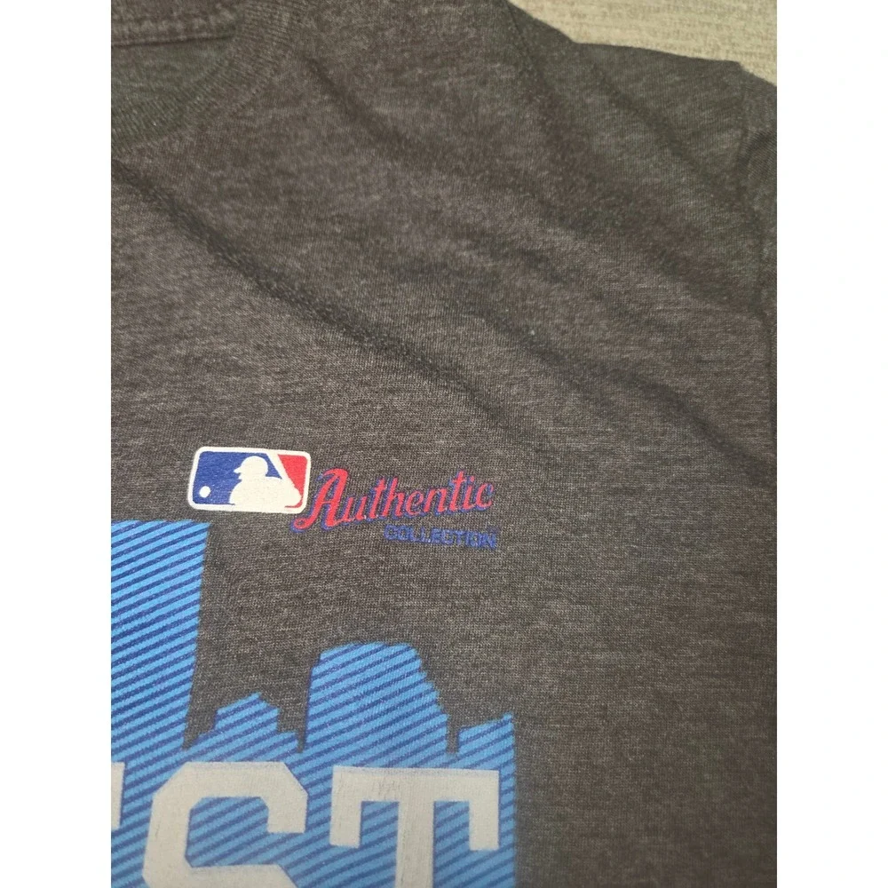 Majestic LA Dodgers 2015 Postseason "The West Is Ours" T-Shirt Men's Medium MLB - Picture 5 of 6